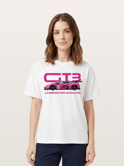 Pink Racer Cotton T-shirt