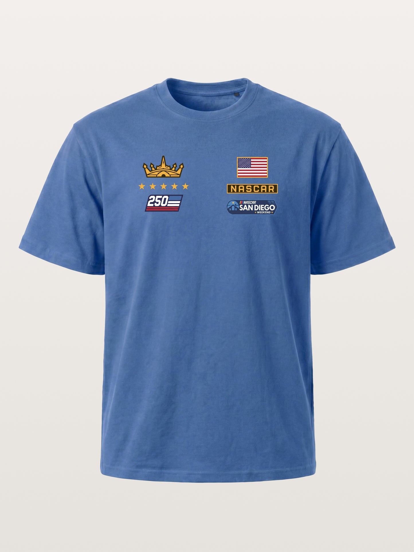 San Diego NASCAR 250th Crown Mark Gildan T-shirt