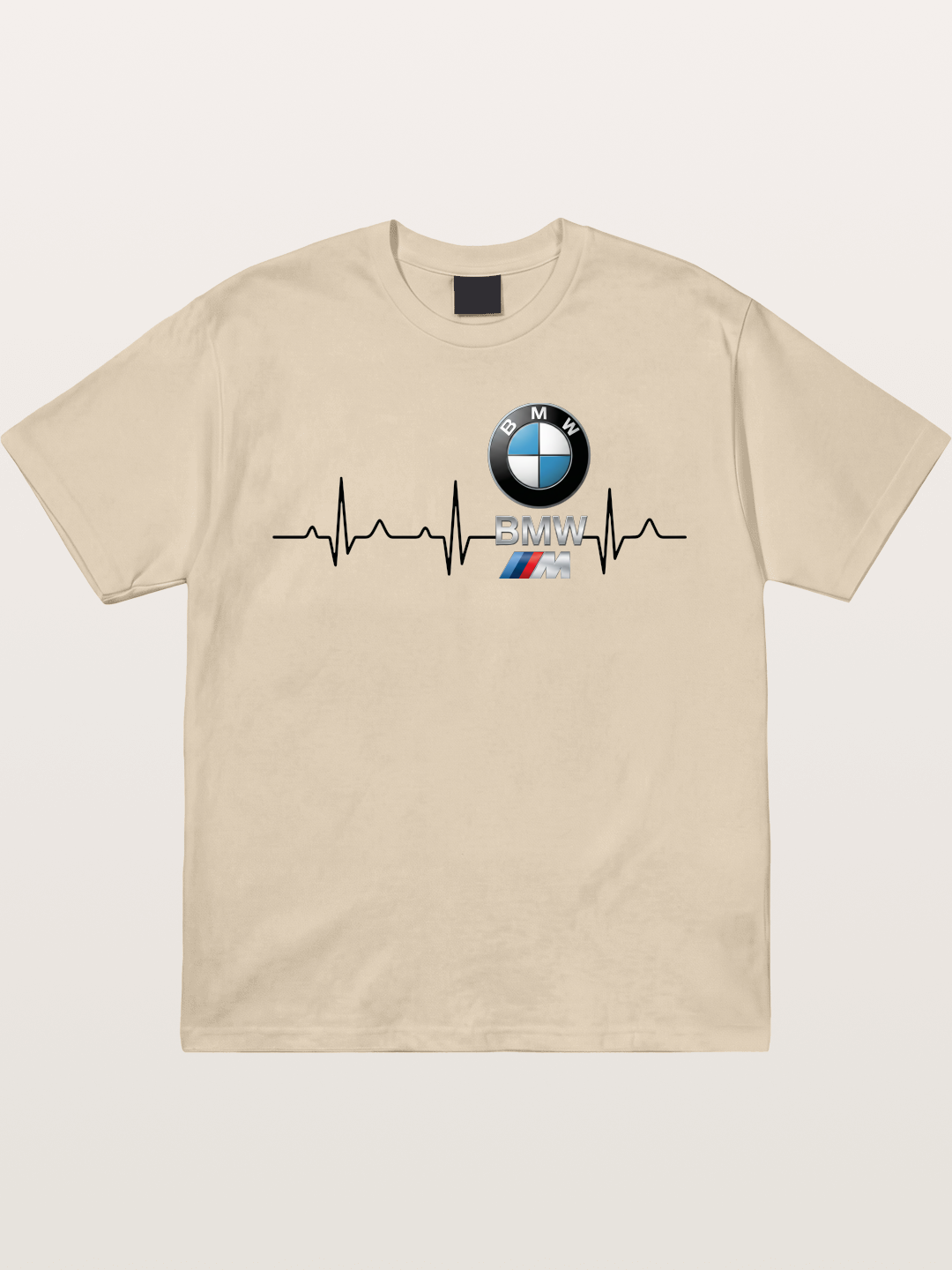 BMW Heartbeat Logo Art Gildan T-shirt