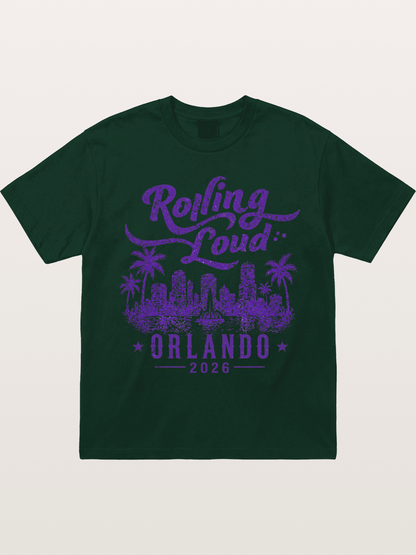 Rolling Loud Orlando 2026 Print Gildan T-shirt
