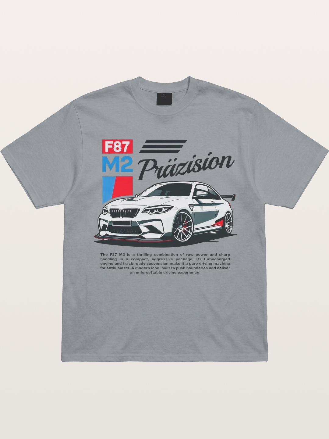 BMW F87 M2 Car Print Gildan T-shirt