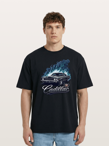 Smoke Burst Luxury Sedan Cotton T-shirt
