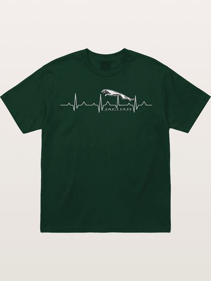 Jaguar Heartbeat Silhouette Gildan T-shirt