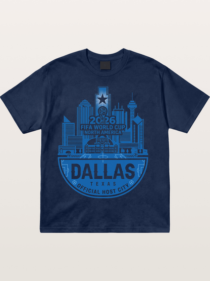Dallas 2026 FIFA World Cup Cotton T-shirt