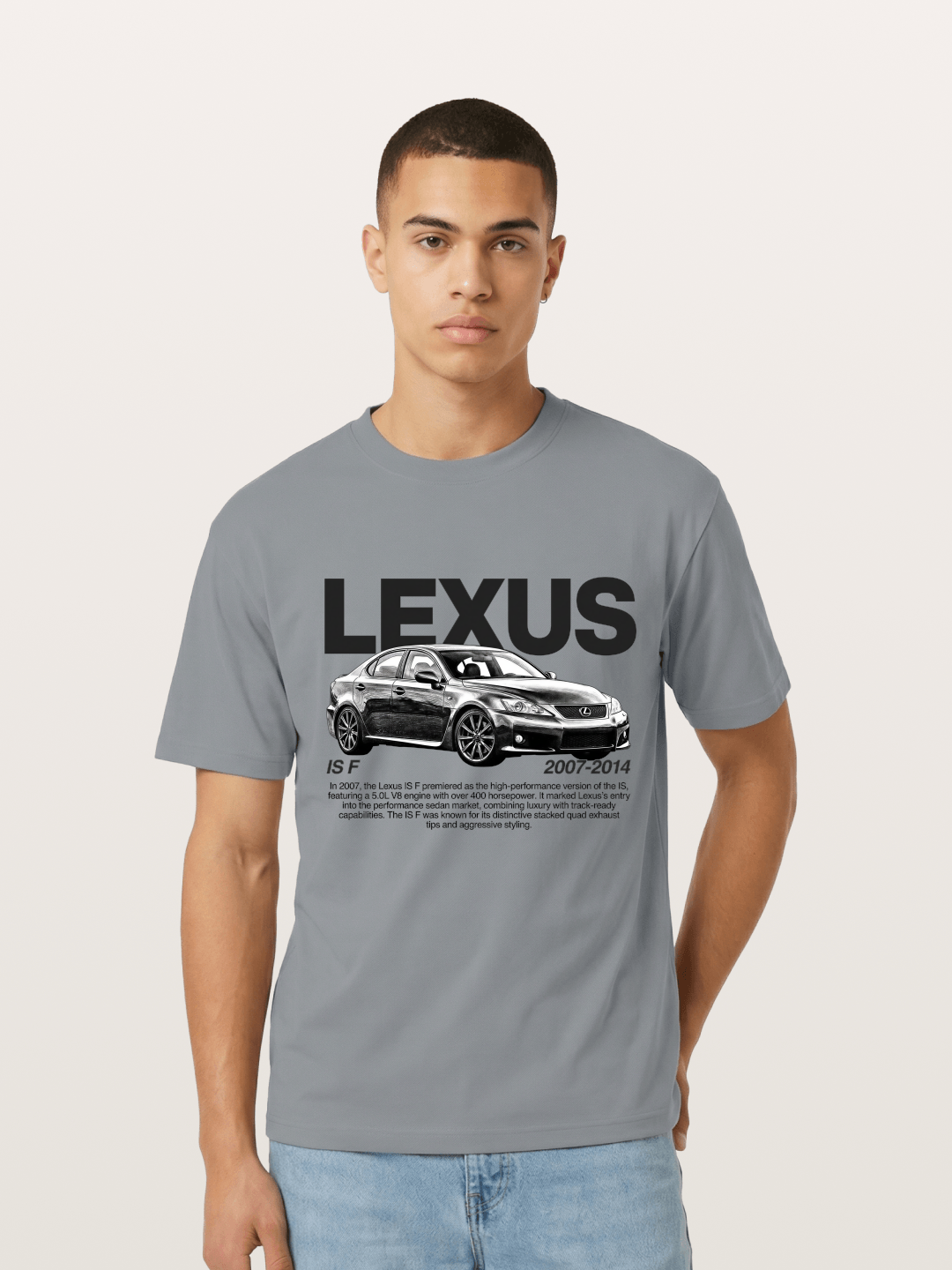 Lexus IS F 2007-2014 Print Gildan T-shirt