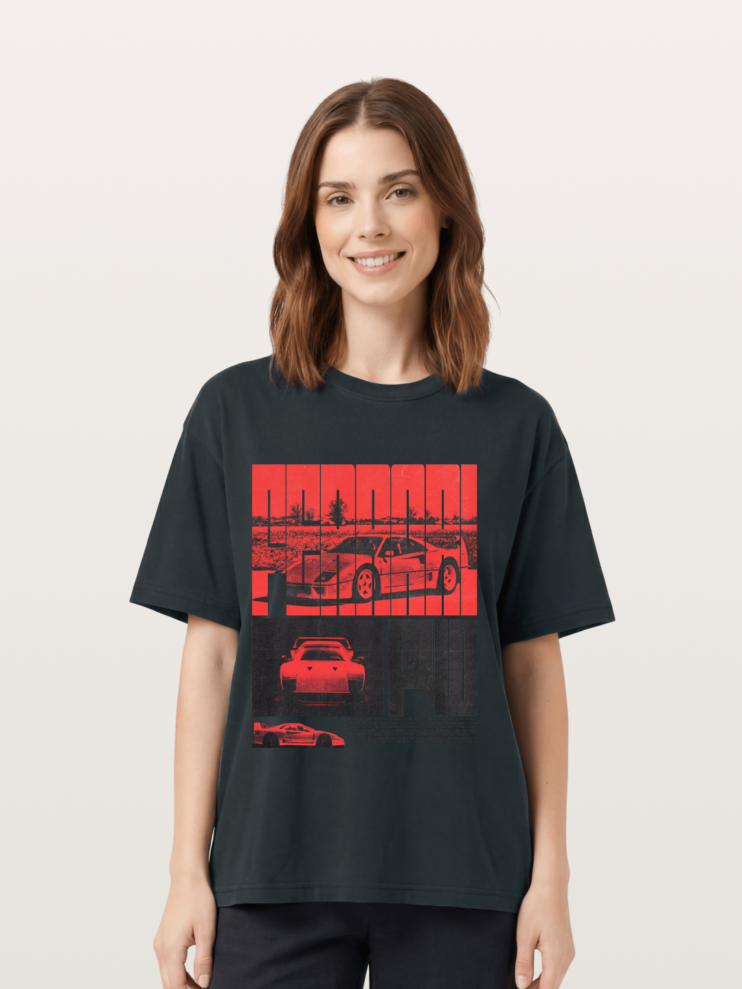 Red F40 Gildan T-shirt