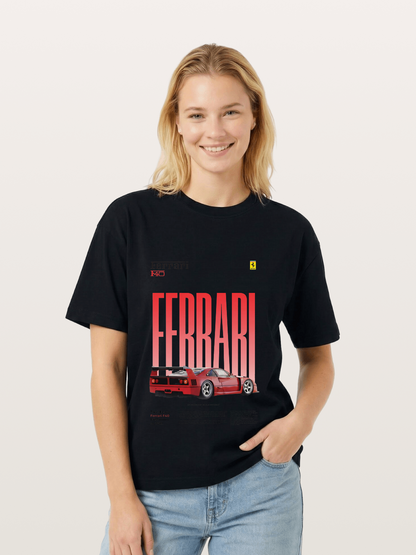 Gradient Red Gildan T-shirt