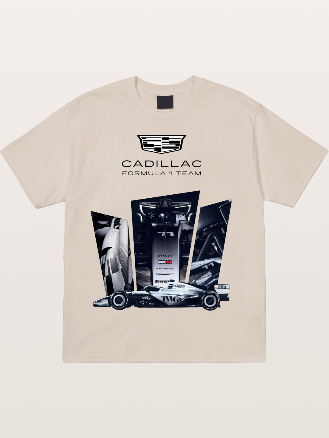 Cadillac F1 Team Racing Art Cotton T-shirt