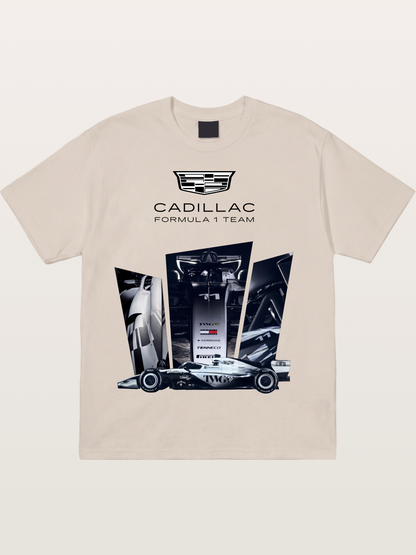Cadillac F1 Team Racing Art Cotton T-shirt