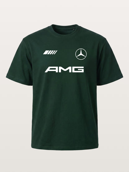 Mercedes AMG Three Element Dark Layout Gildan T-shirt