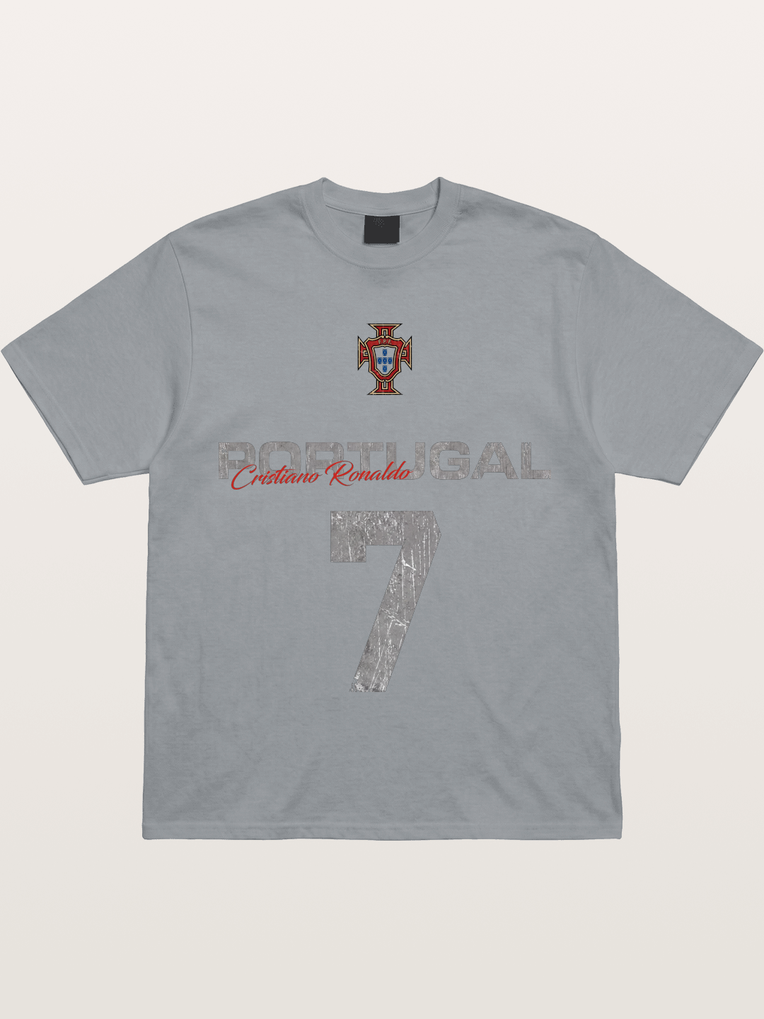Portugal Ronaldo 7 Jersey Gildan T-shirt