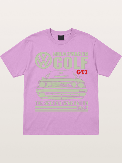 Volkswagen Golf MK2 Outline Gildan T-shirt