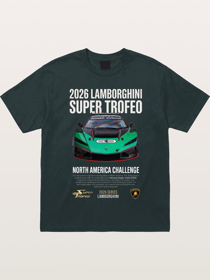 Lamborghini Huracan Green Race Car Gildan T-shirt