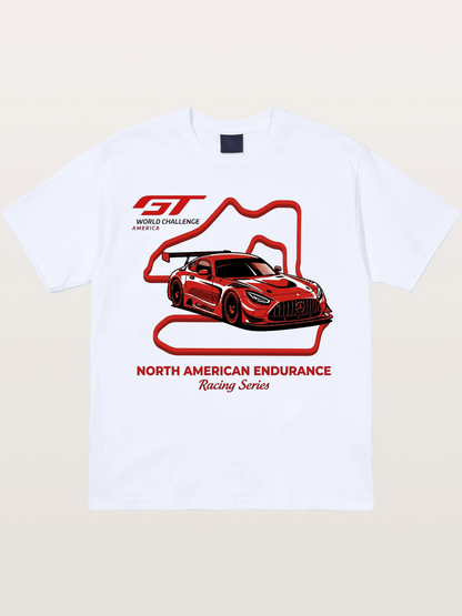 Mercedes AMG GT Race Track Art Gildan T-shirt
