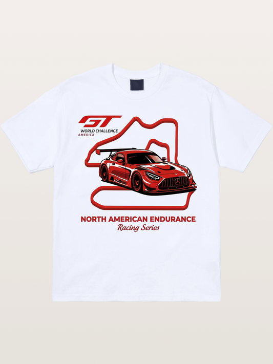 Mercedes AMG GT Race Track Art Gildan T-shirt