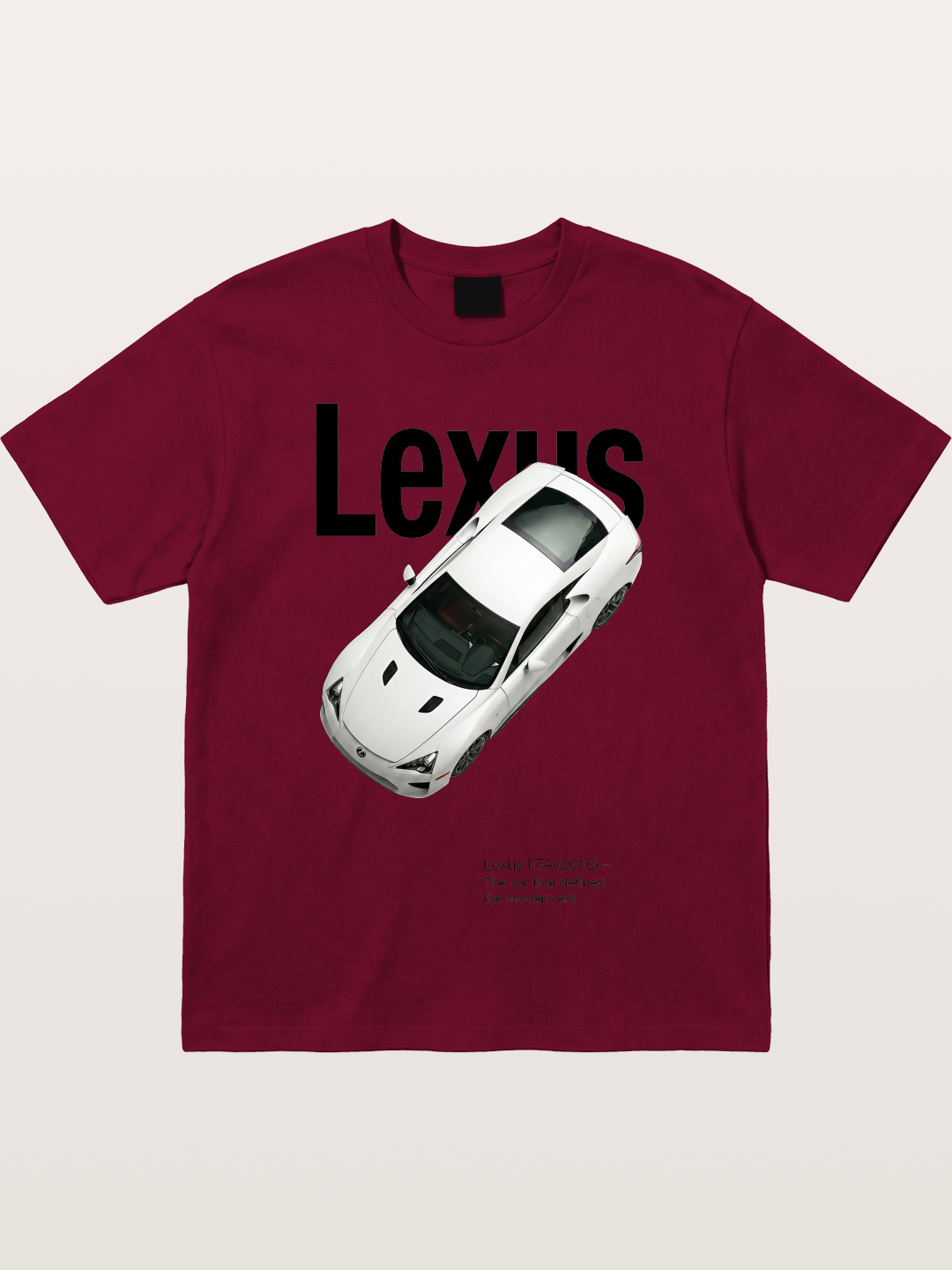 Lexus LFA Overhead View Art Gildan T-shirt