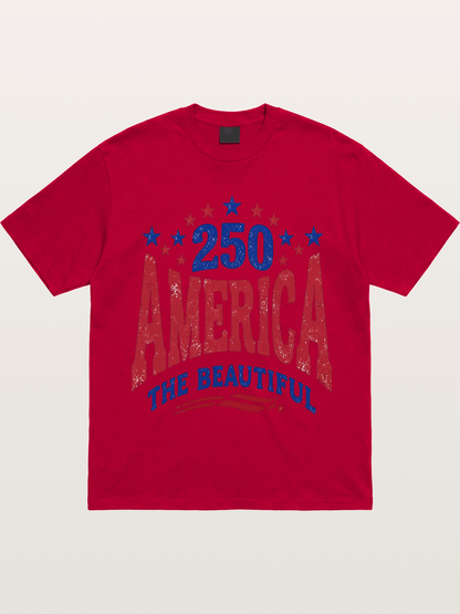 America The Beautiful Vintage Gildan T-shirt
