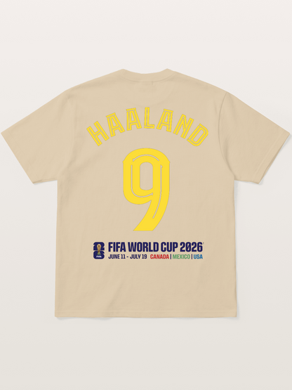 Haaland 9 World Cup 2026 Gildan T-shirt