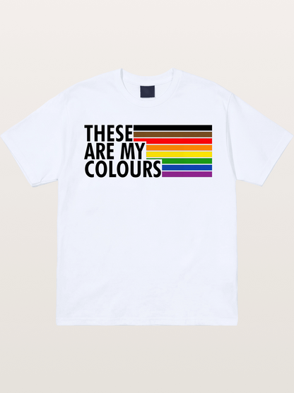 These Are My Colours Progress Flag Gildan T-shirt