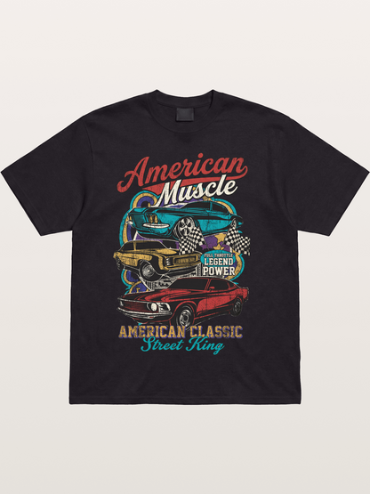 Mustang King Cotton T-shirt