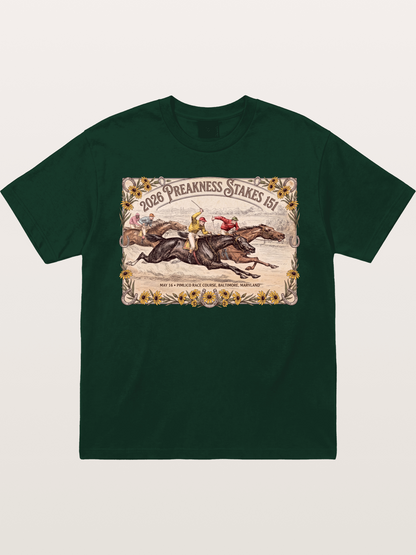 2026 Pimlico Race Course Print Gildan T-shirt