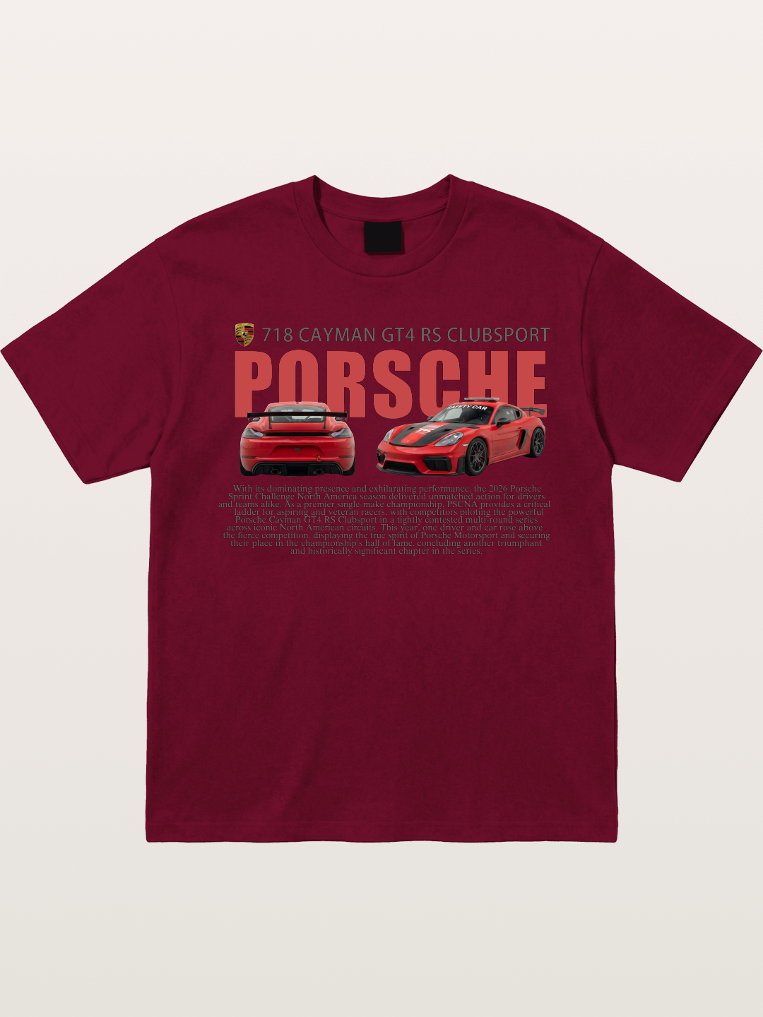 Porsche 718 Cayman GT4 RS Gildan T-shirt