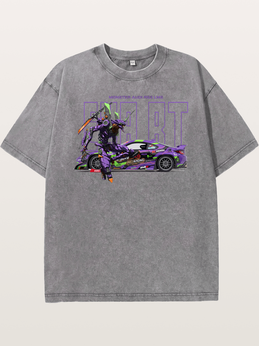 Eva Unit 01 Race Livery Washed T-shirt