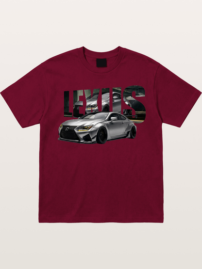Lexus RC F Overlay Logo Art Gildan T-shirt