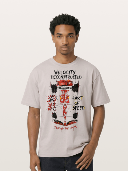 Deconstructed Velocity Cotton T-shirt