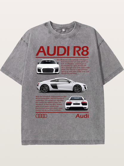 Audi R8 Multi Angle Showcase Washed T-shirt