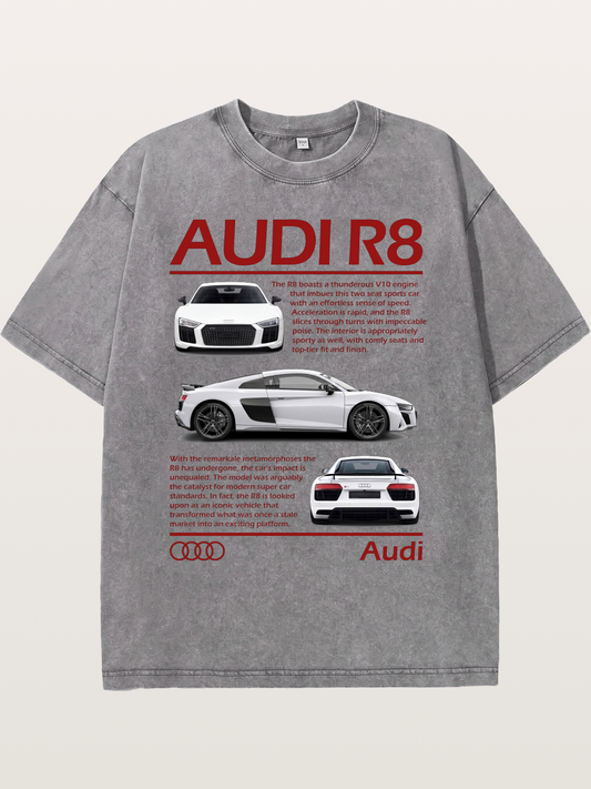 Audi R8 Multi Angle Showcase Washed T-shirt