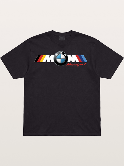 BMW M Motorsport Logo Print Cotton T-shirt