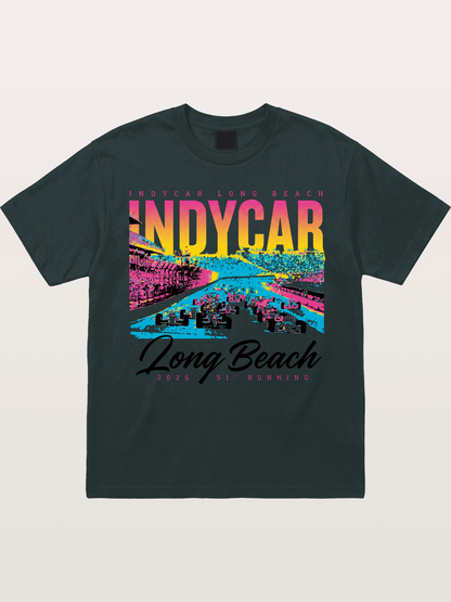 2026 Long Beach 51st IndyCar Gildan T-shirt