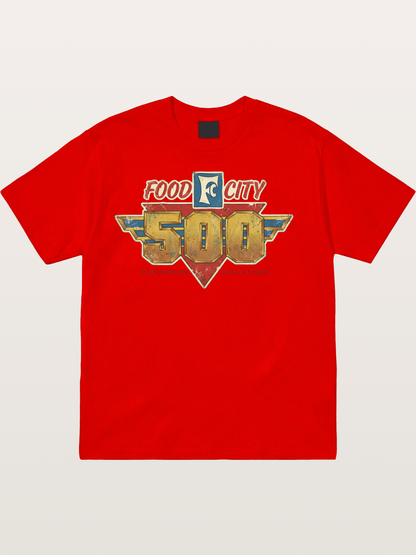 Food City 500 Retro Logo Art Cotton T-shirt
