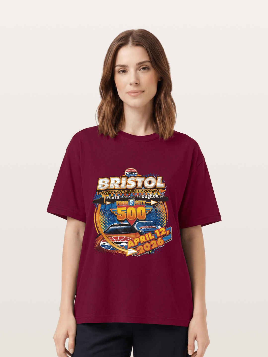 2026 Bristol Food City 500 Print Gildan T-shirt
