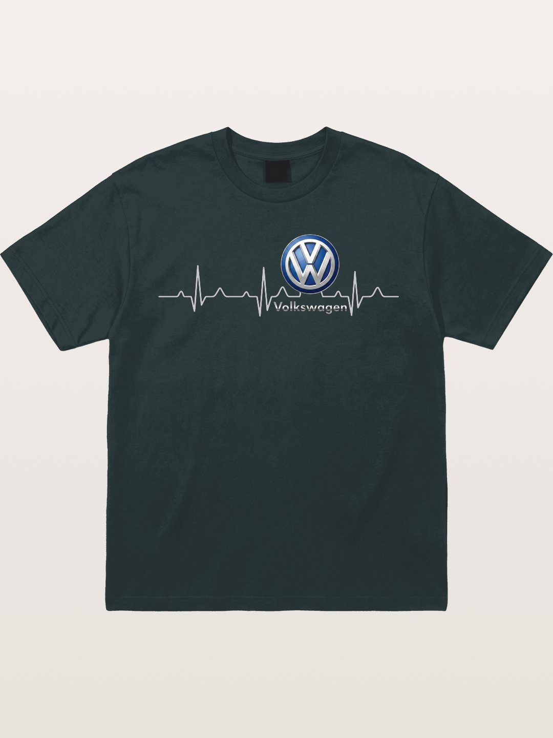 Volkswagen Heartbeat Logo Gildan T-shirt