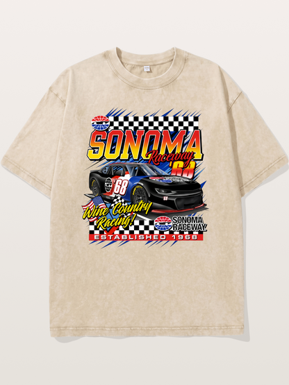 Sonoma NASCAR Wine Country Racing Washed T-shirt