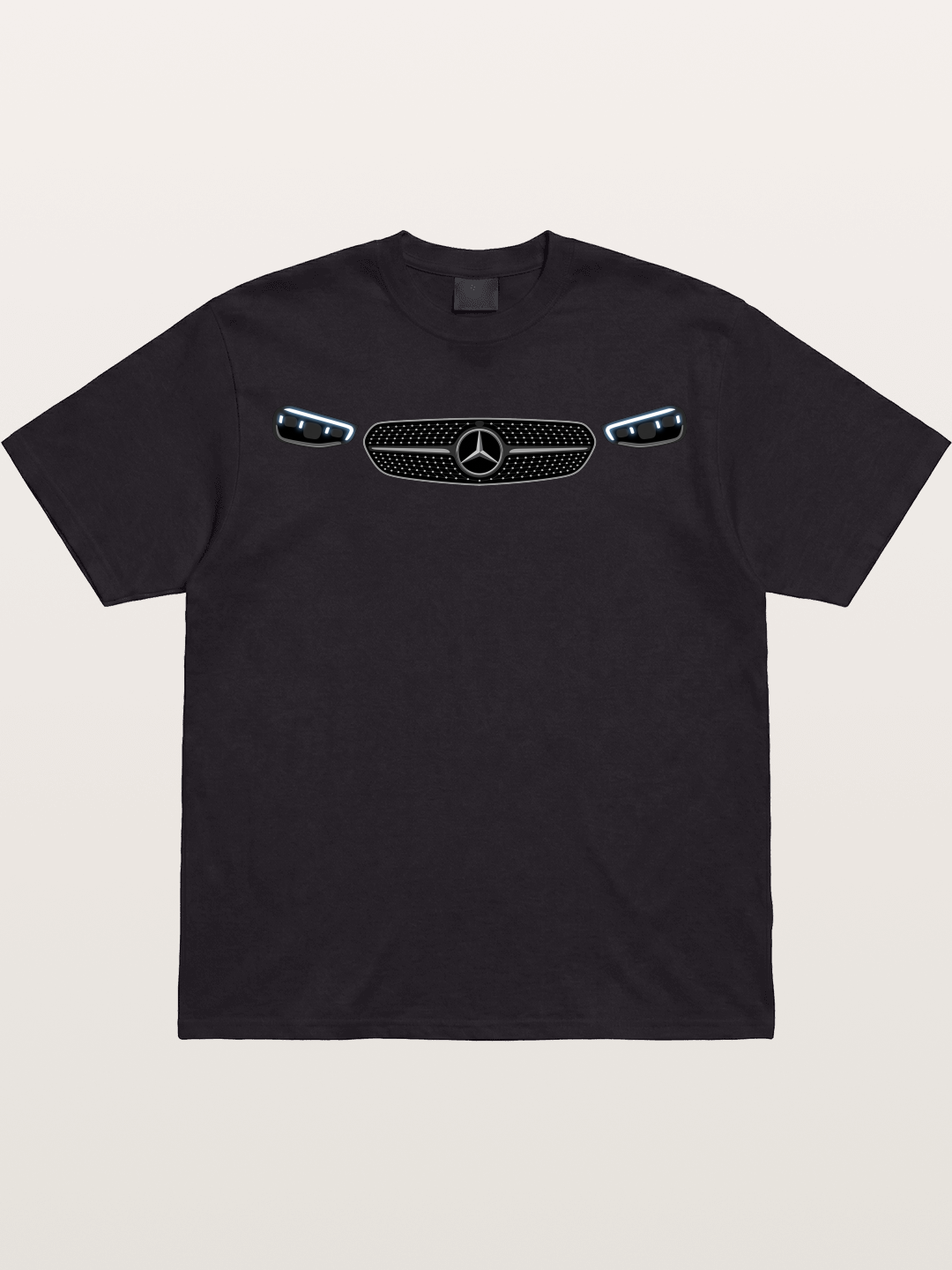 Mercedes-Benz Grille and LED Headlights Gildan T-shirt