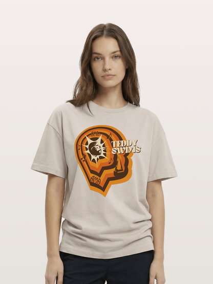 Teddy Swims Retro Ear Graphic Cotton T-shirt