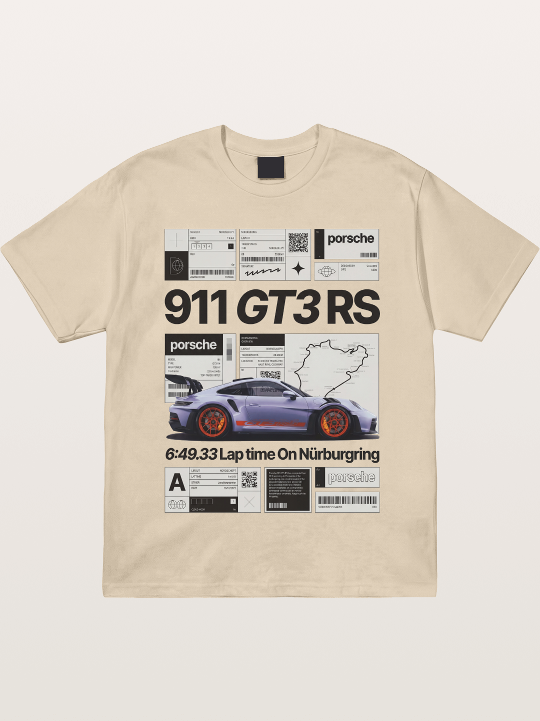 GT3 RS Poster Gildan T-shirt