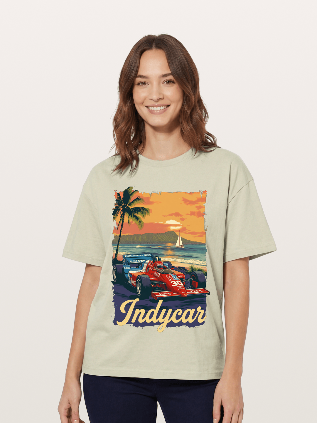 IndyCar Beach Sunset Series Cotton T-shirt