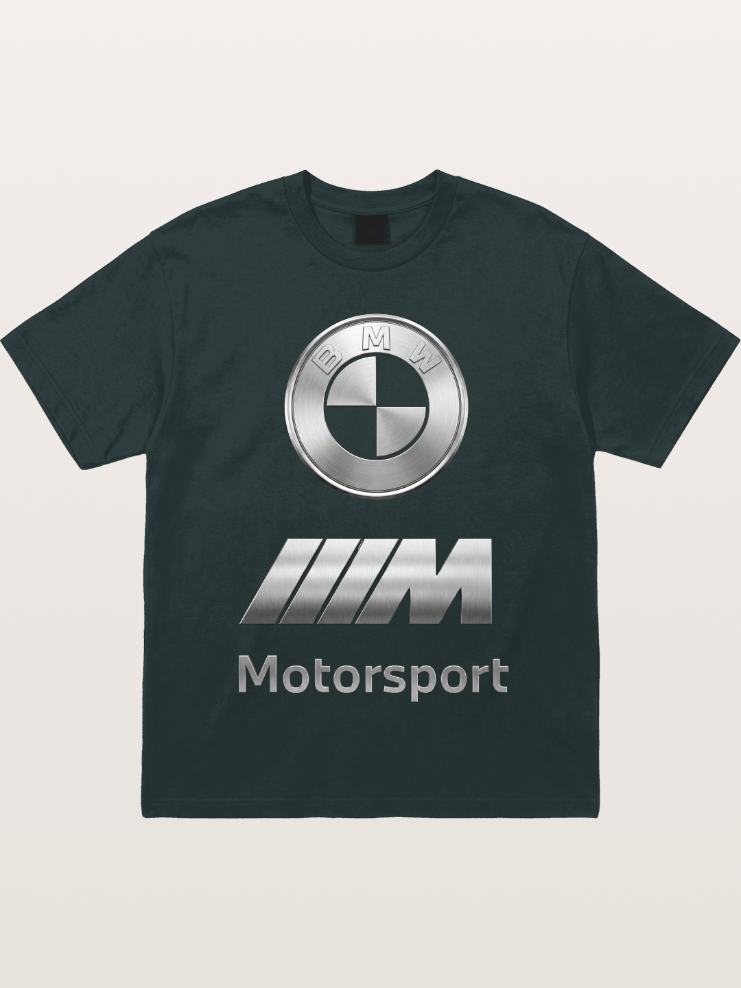 BMW Motorsport Metal Logo Art Gildan T-shirt