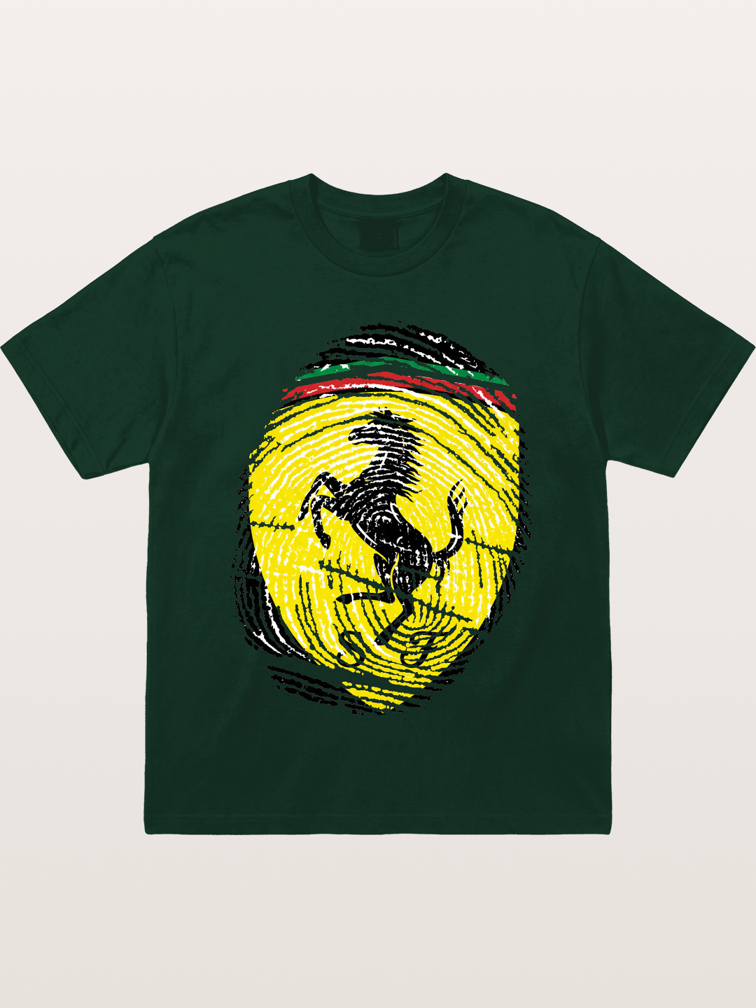 Ferrari Fingerprint Logo Gildan T-shirt