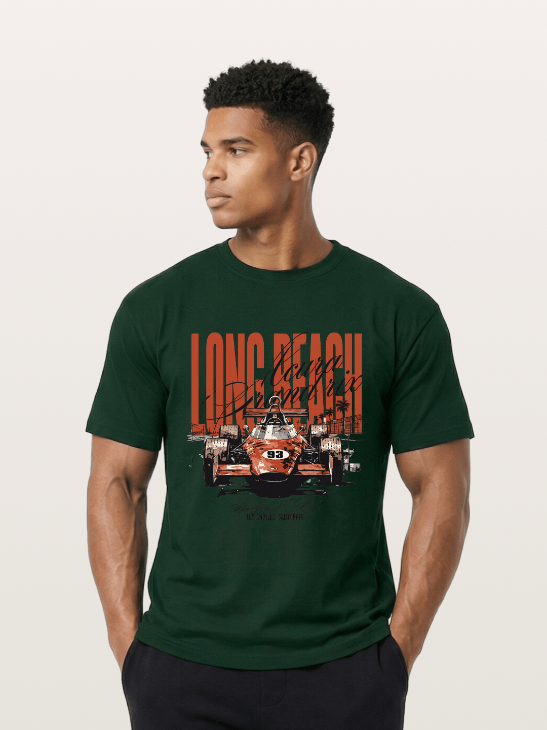 Long Beach Grand Prix Art Gildan T-shirt