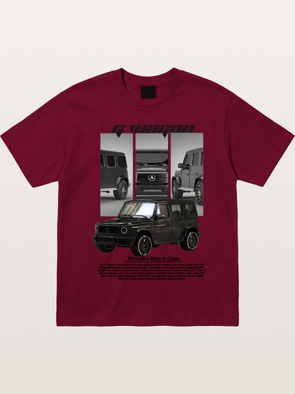 Mercedes G-Wagon Multi Angle View Gildan T-shirt