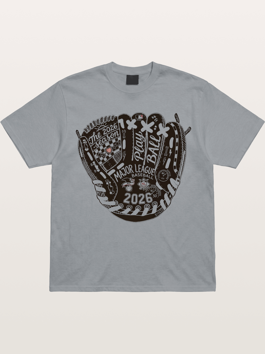 Play Ball Glove Gildan T-shirt