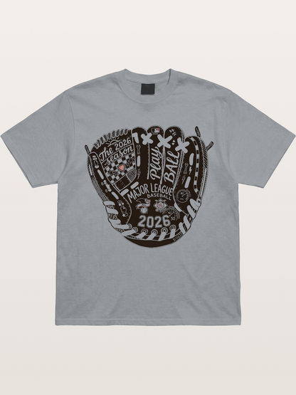 Play Ball Glove Gildan T-shirt