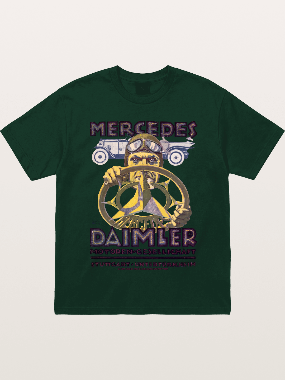Mercedes Daimler Vintage Racing Gildan T-shirt