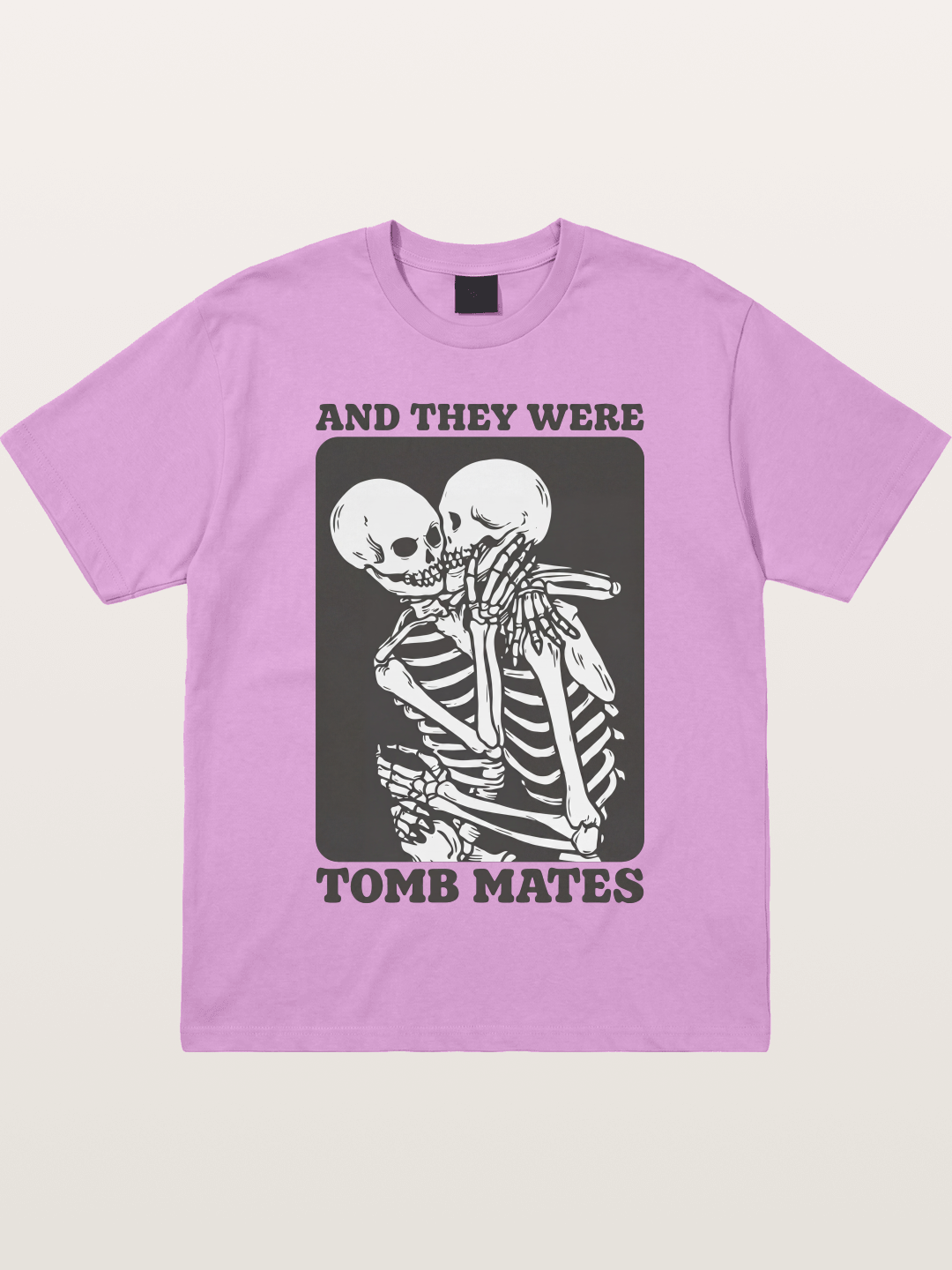 Tomb Mates Skeleton Couple Pride Gildan T-shirt
