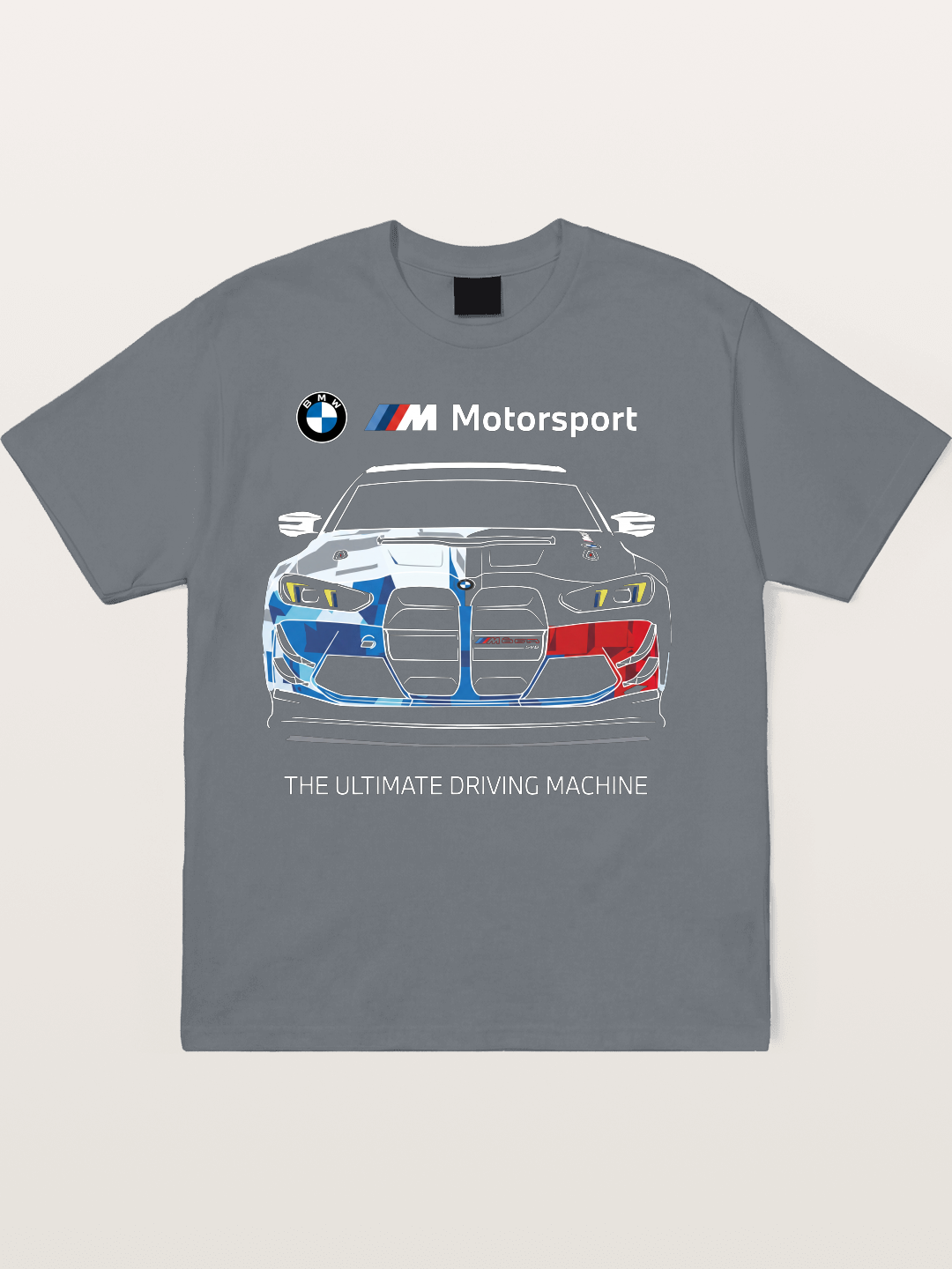 BMW M Motorsport Race Car Livery Cotton T-shirt